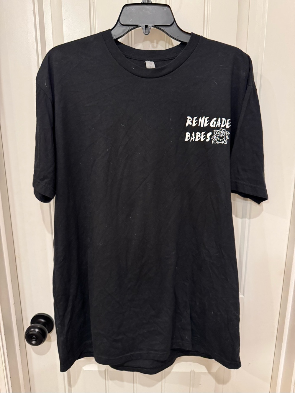 Renegade Babes Black Graphic Tee - Women’s  Motorcycle Shirts